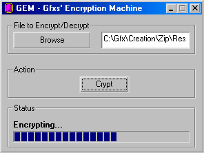 Gfx's Encryption Machine